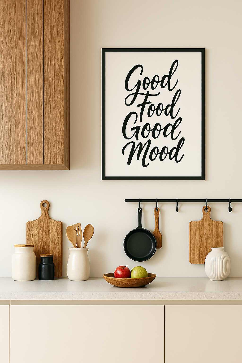Good Food Good Mood – Kitchen Wall Art