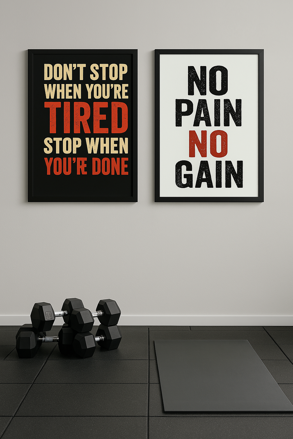 Finish Strong Duo – No Excuses. Just Power.