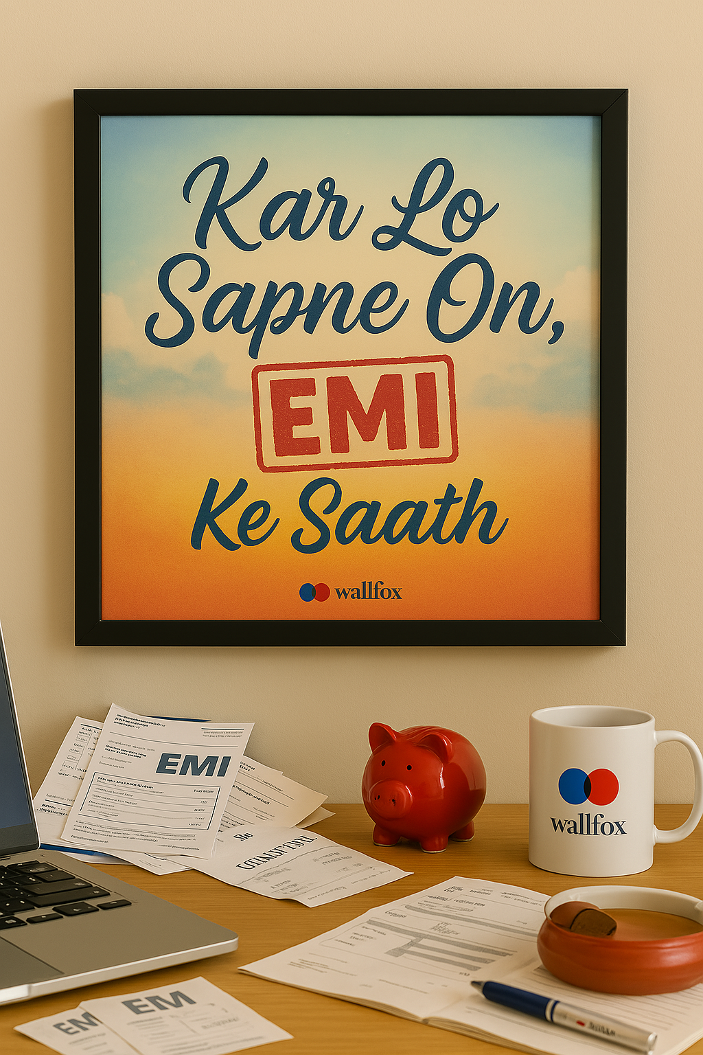 Kar Lo Sapne On, EMI Ke Saath Wall Frame