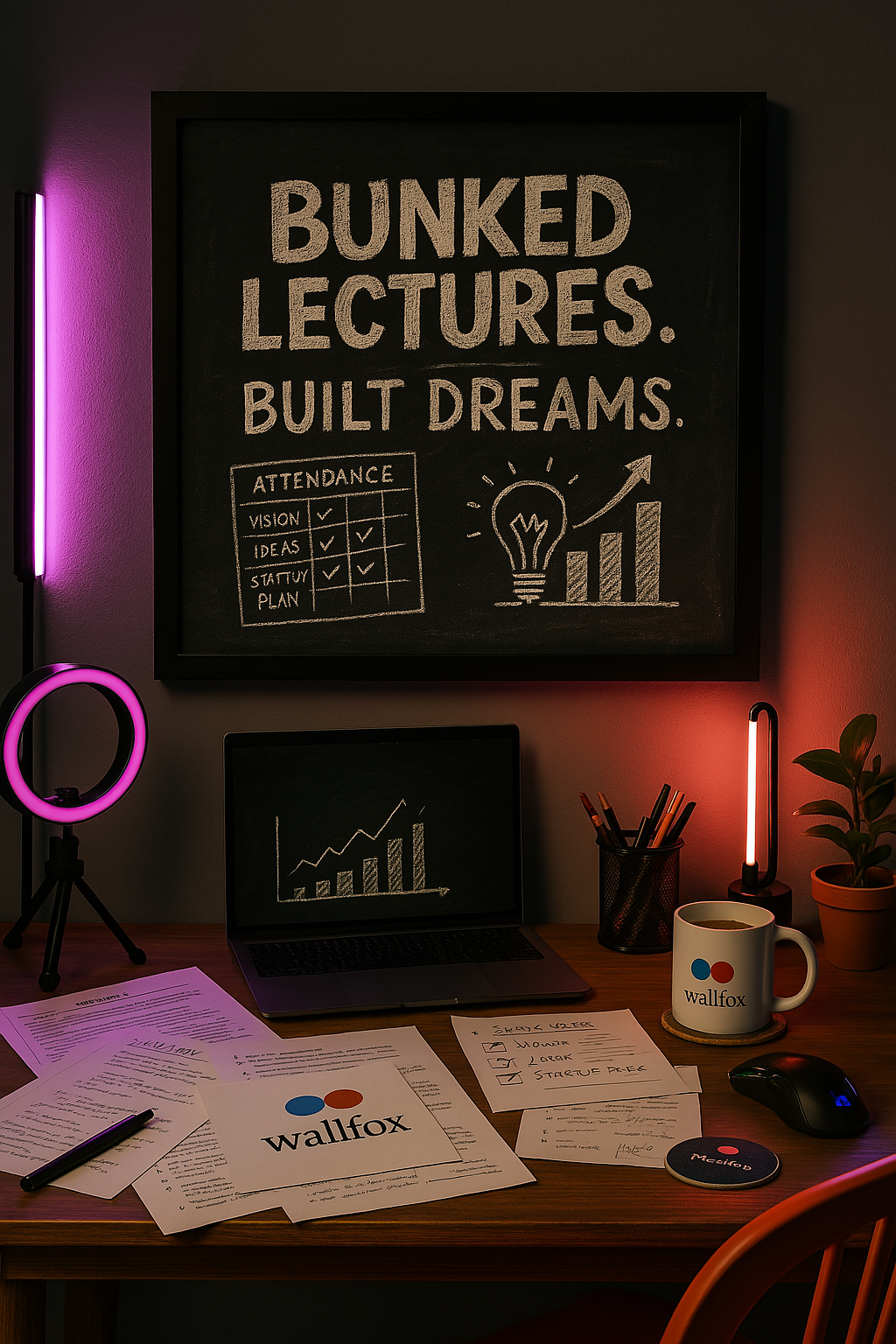 Bunked Lectures – Dream Builder Chalkboard Print