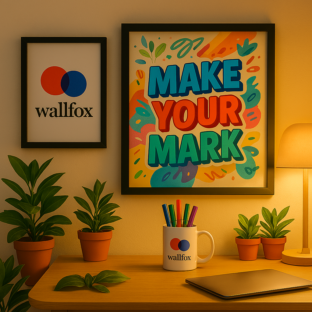 Make Your Mark” – Creative Confidence Wall Frame