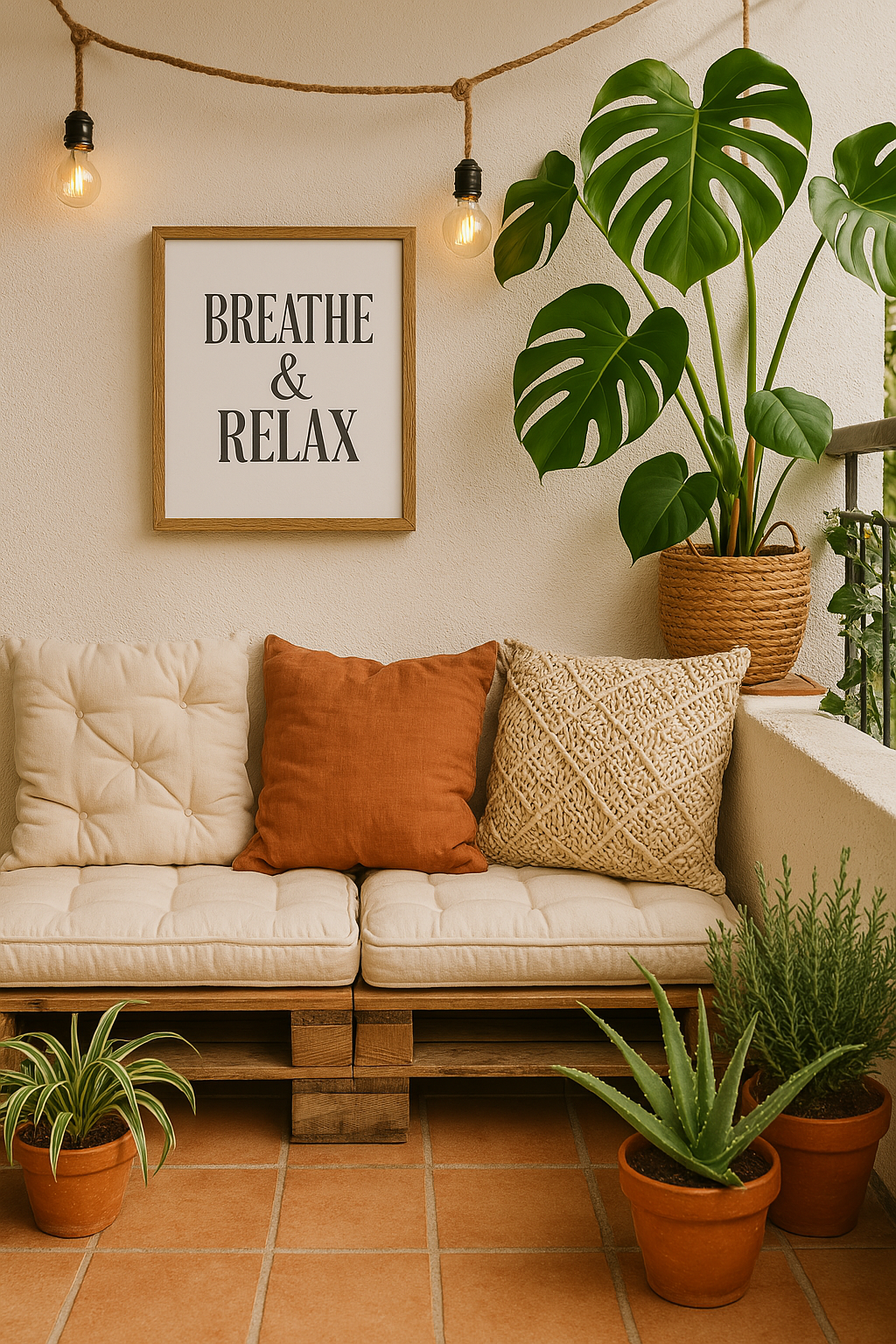 Breathe & Relax – Mindful Living Wall Frame