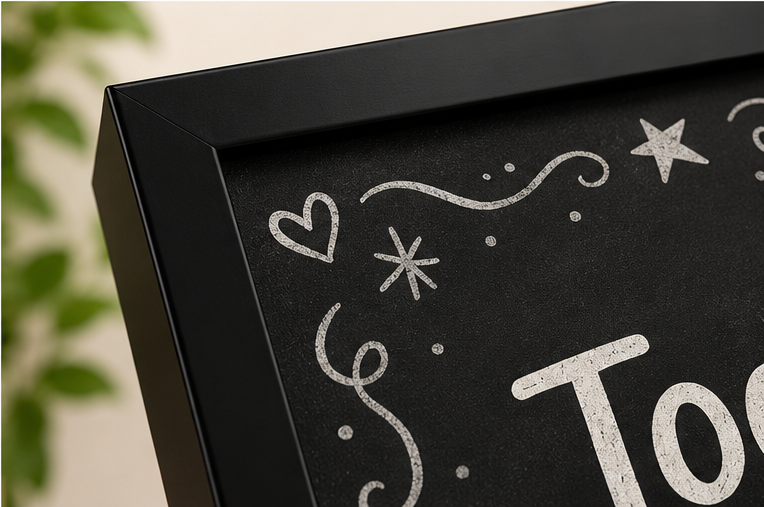 Today's Masterpiece Wall Frame – Creative Kids Art & Motivational Decor | Wallfox